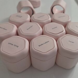 Refillable Travel Primer Container - Light Pink Mini Jar